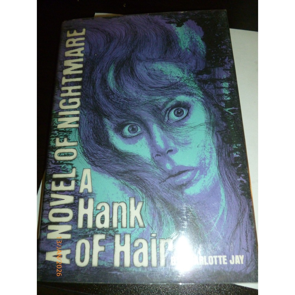 A Hank of Hair Charlotte Jay 1964 Harper Row Hardcover First Edition Mystery